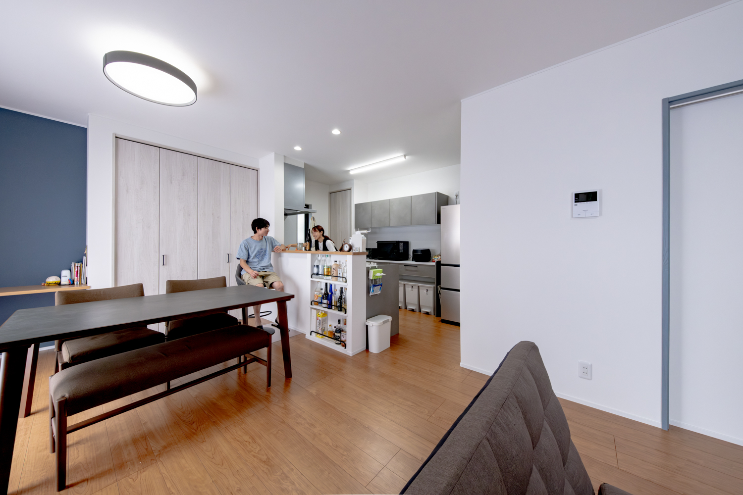 家飲みが充実。お酒好きな方が考える注文住宅